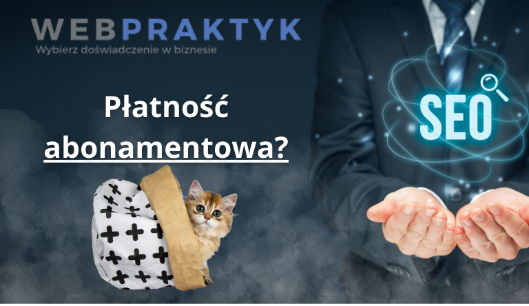 SEO - Płatność abonamentowa - ilustracja